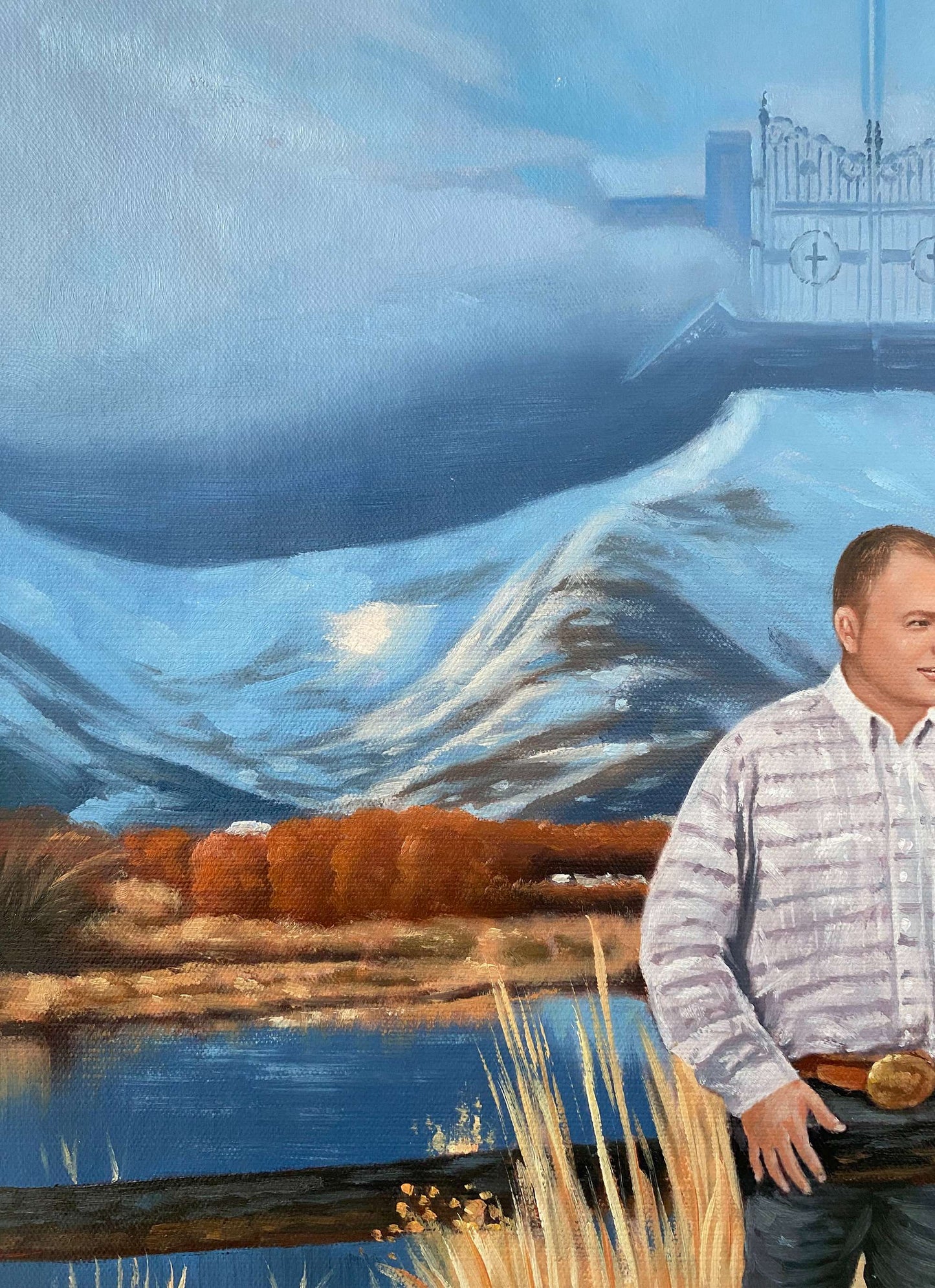 Personalized Photo Painting - Oil Paint Art - Multiple Adults