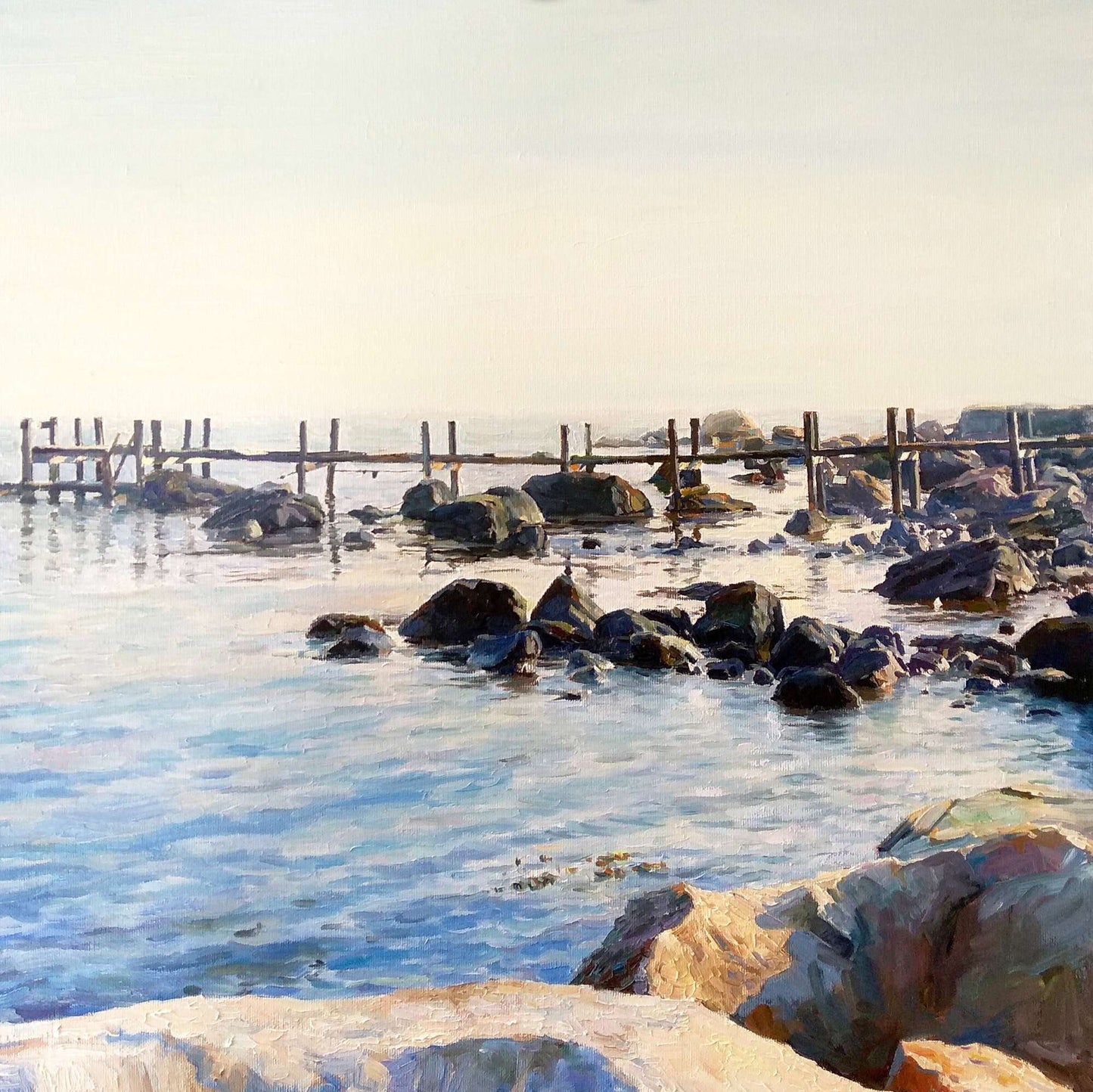 Personalized Photo Painting - Acrylic Paint Art - Landscape