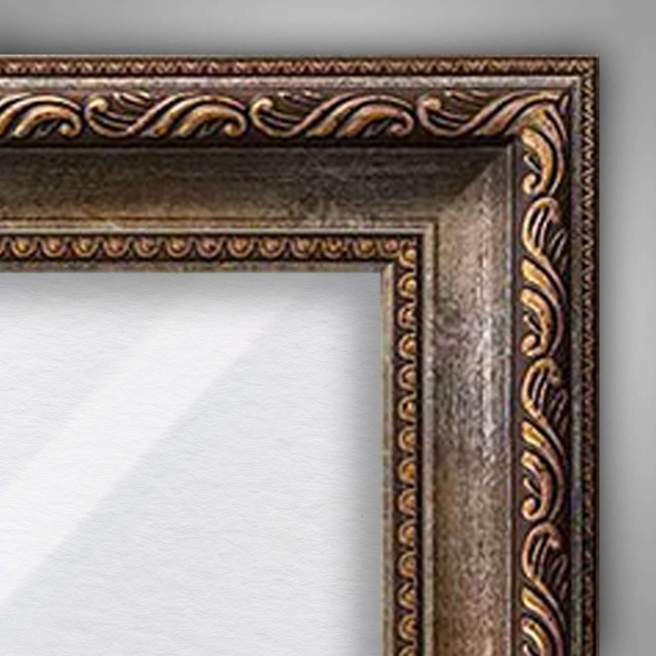 2.36 (in) Distressed Ornate