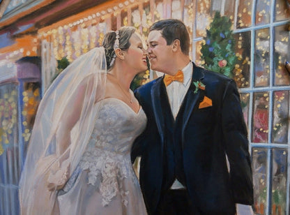 Personalized Photo Painting - Pastel - Wedding