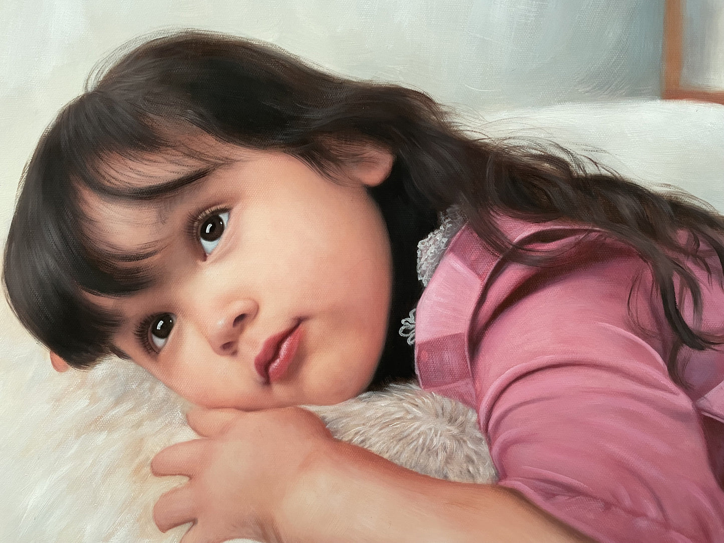 Personalized Photo Painting - Oil Paint Art - 1 Child