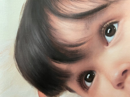 Personalized Photo Painting - Oil Paint Art - 1 Child