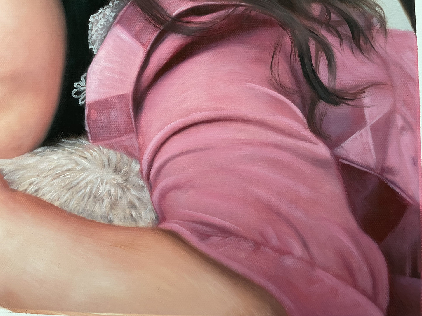 Personalized Photo Painting - Oil Paint Art - 1 Child