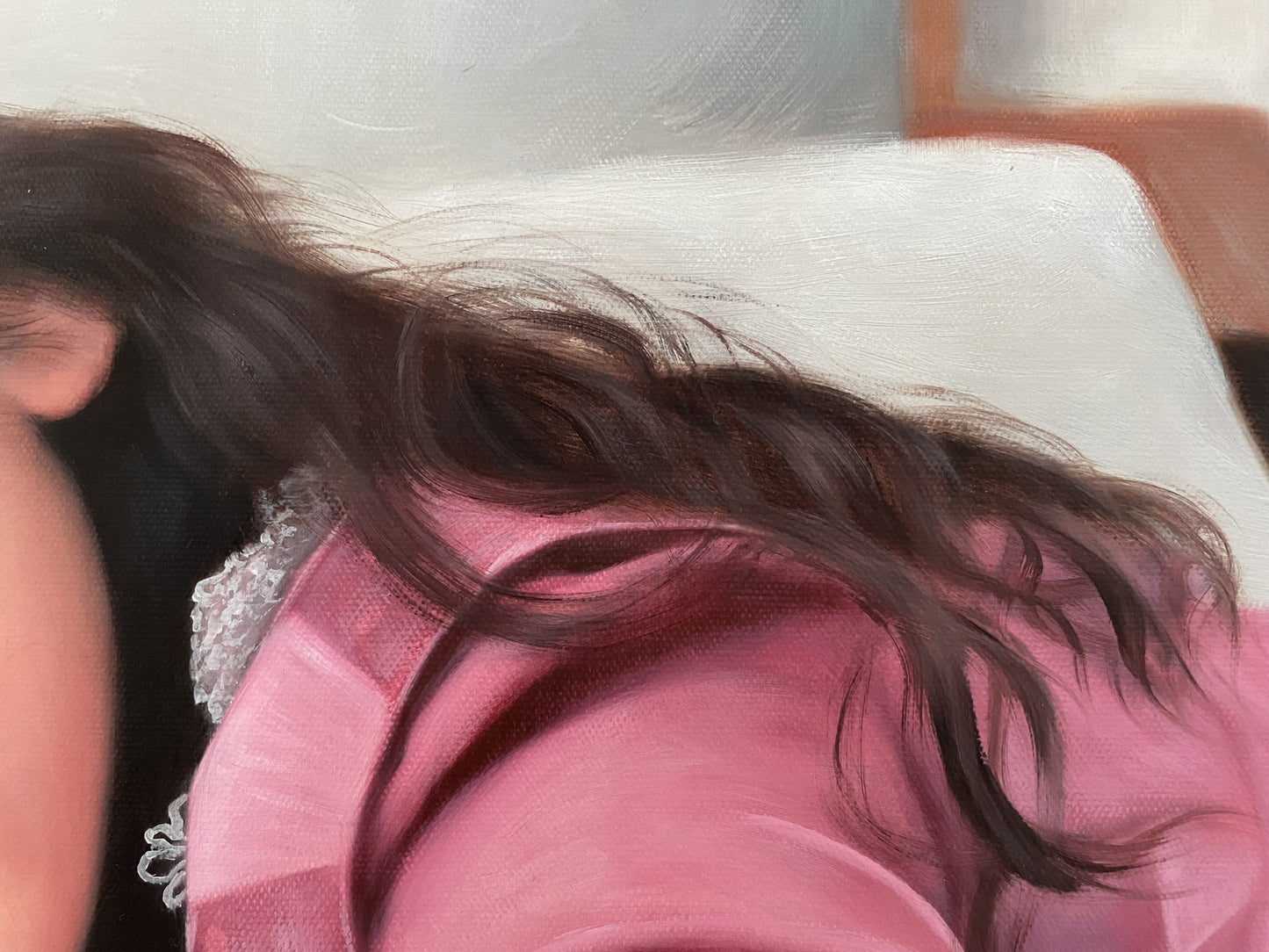 Personalized Photo Painting - Oil Paint Art - 1 Child