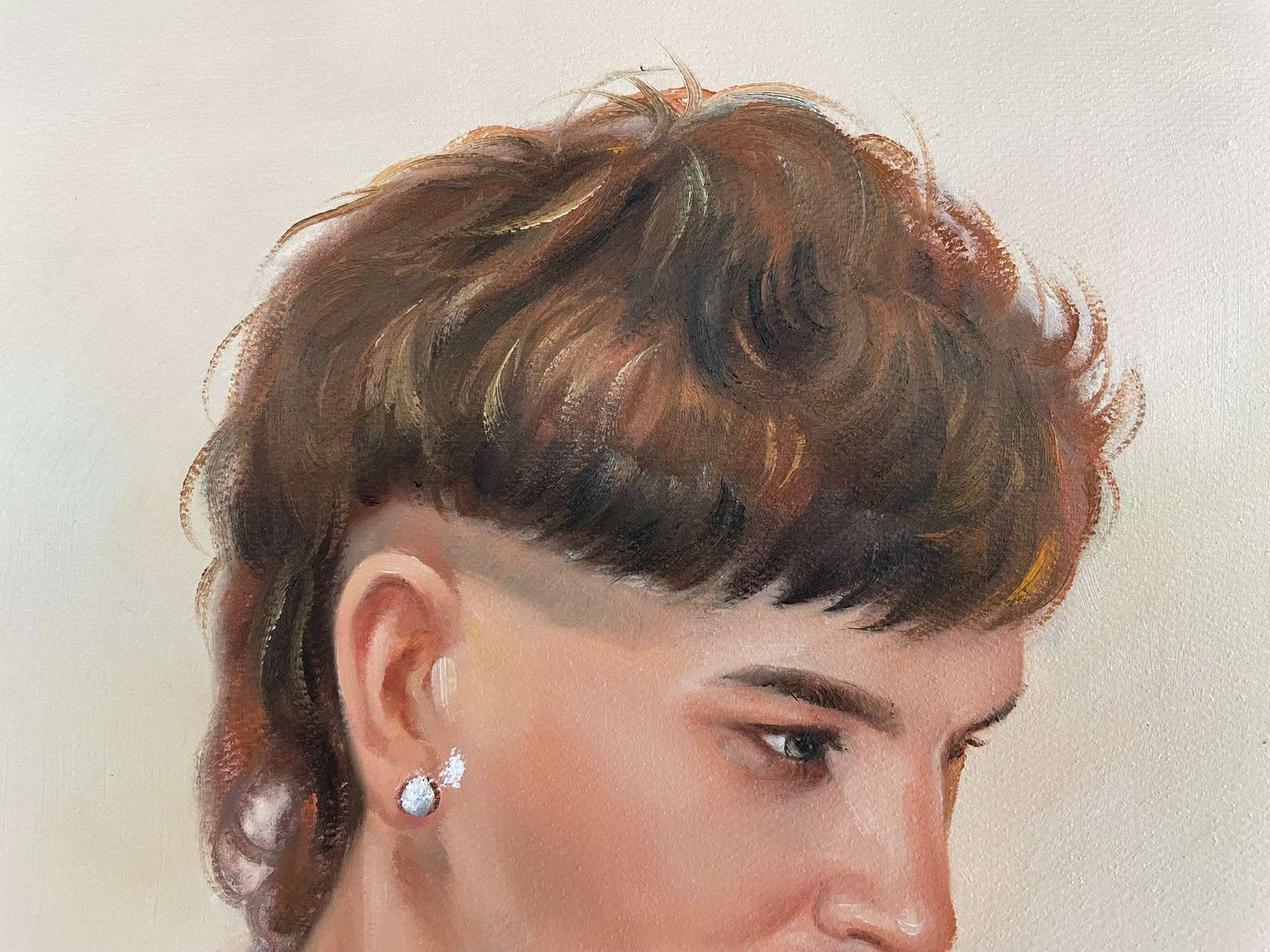 Personalized Photo Painting - Oil Paint Art - 1 Adult