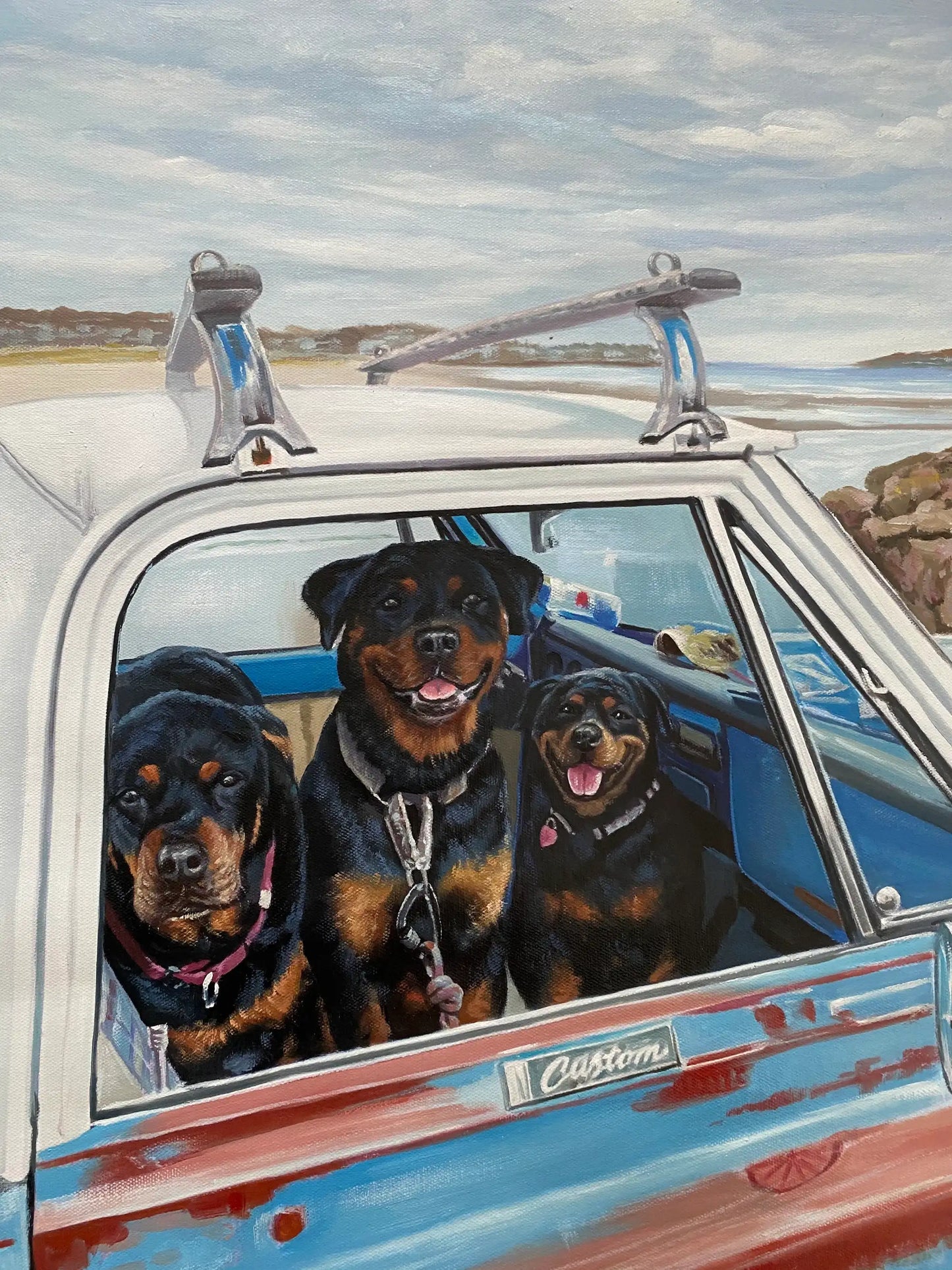 Personalized Photo Painting - Oil Paint Art - Other