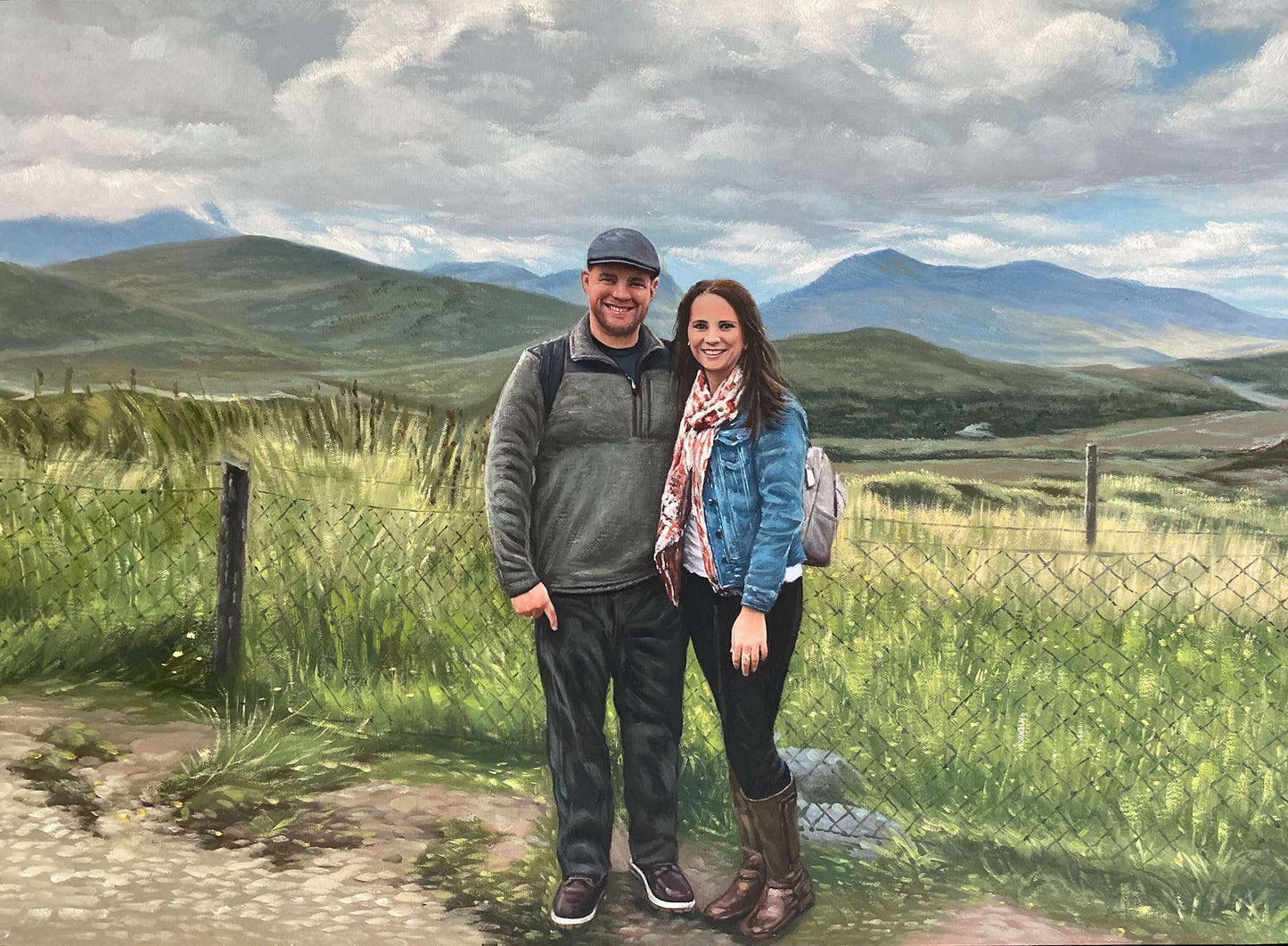 Personalized Photo Painting - Oil Paint Art - Other