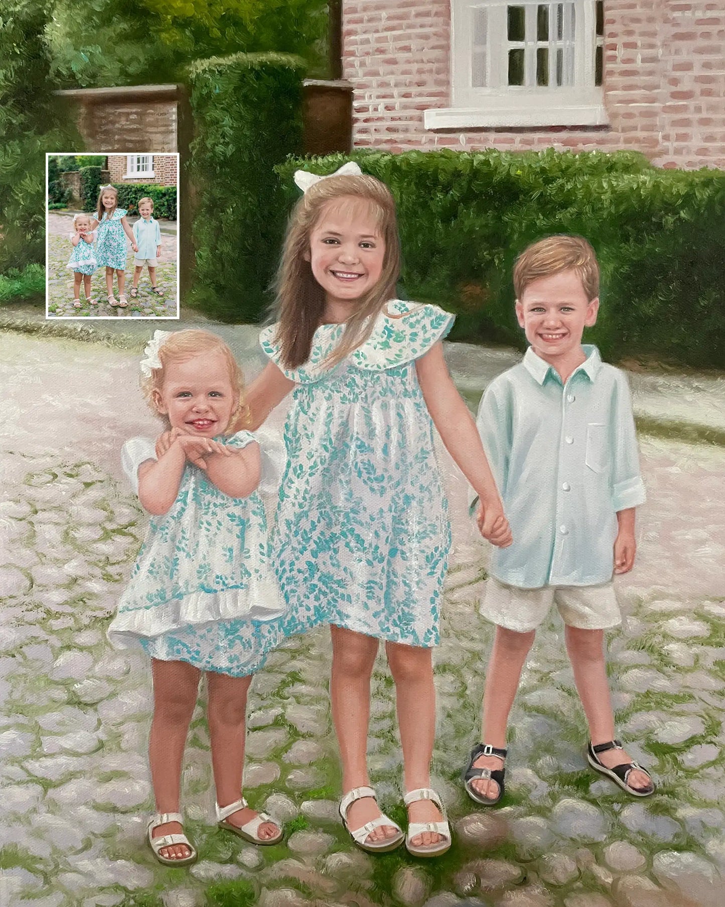 Personalized Photo Painting - Oil Paint Art - Other