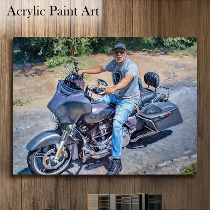 Personalized Photo Painting - Oil Paint Art