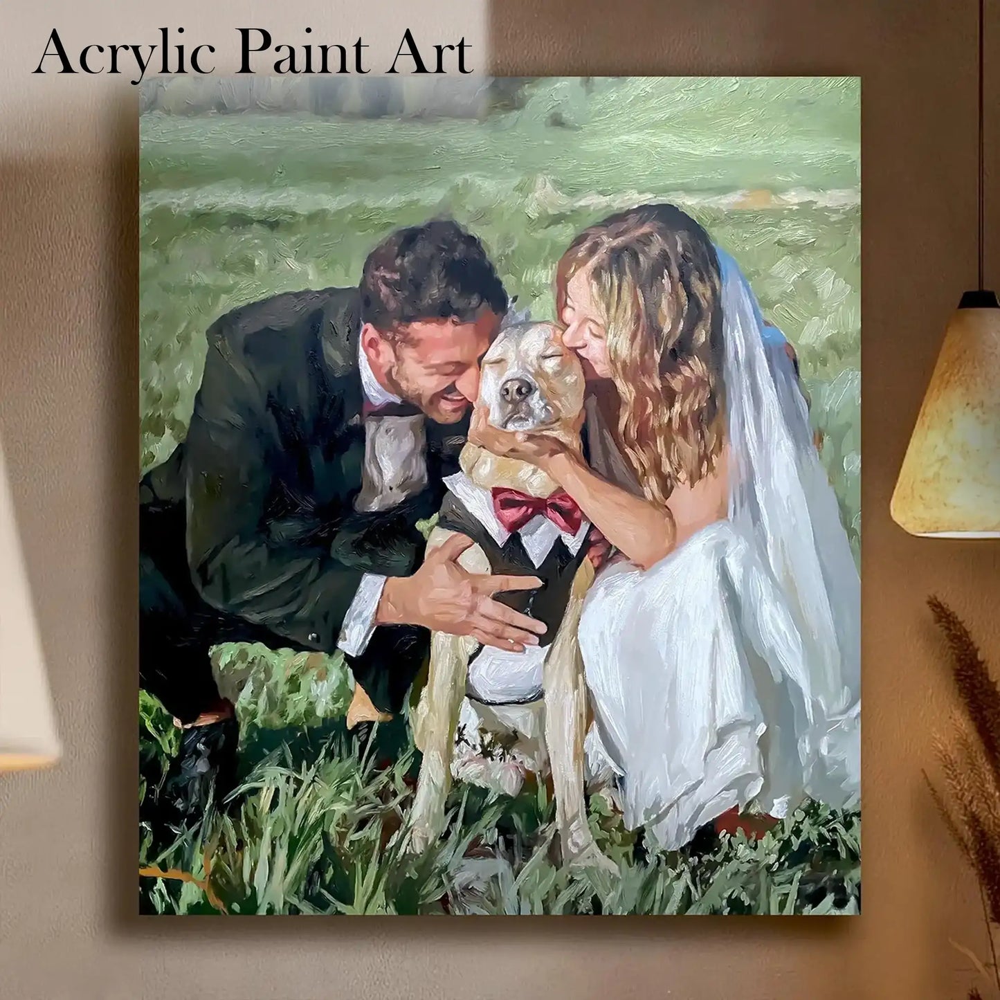 Personalized Photo Painting - Oil Paint Art